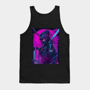 Neon ninja girl Tank Top